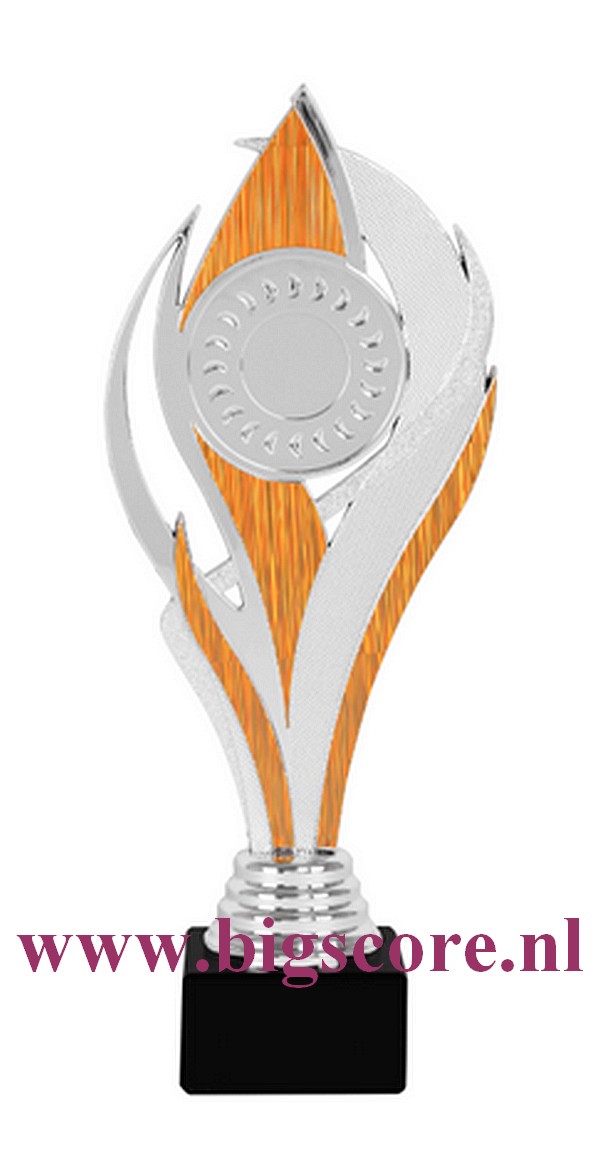 AR1654 Kunststofstandaard Goud-Zilver